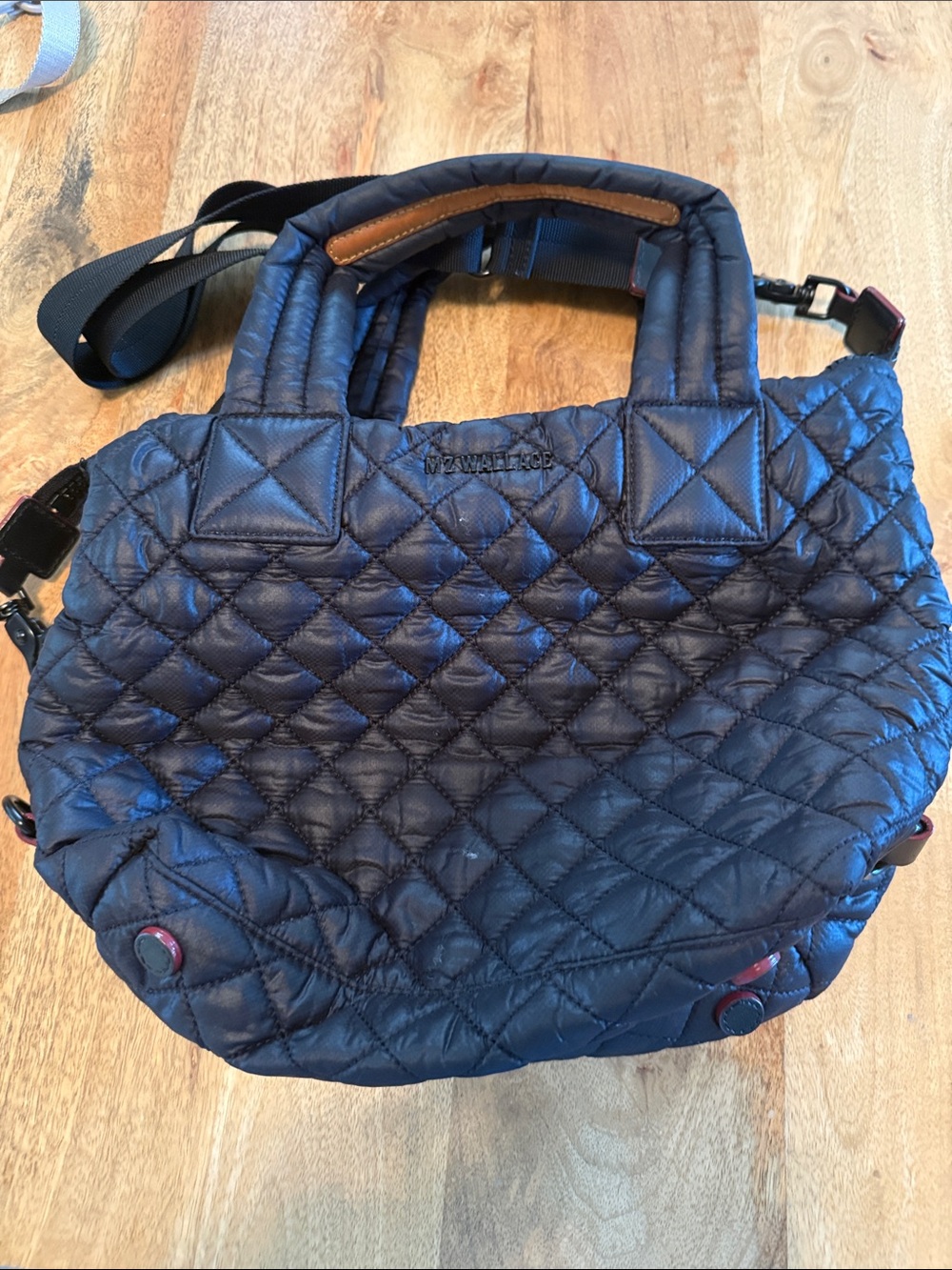 MZ Wallace shoulder quilted bag